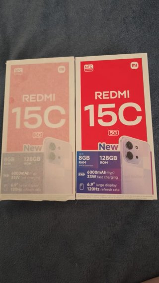 Xiaomi Redmi 15C 5G Rojo 128GB