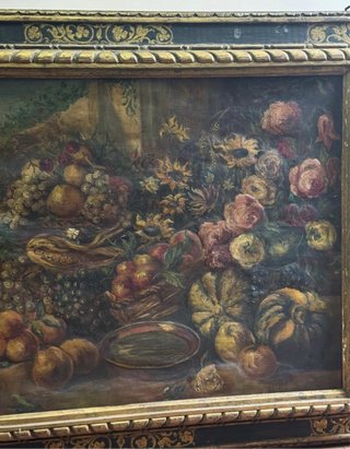 Dipinto Olio su Tela - Natura Morta Firmato