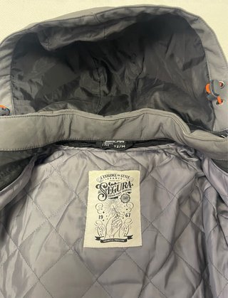 Chaqueta moto Segura francesa con protecciones