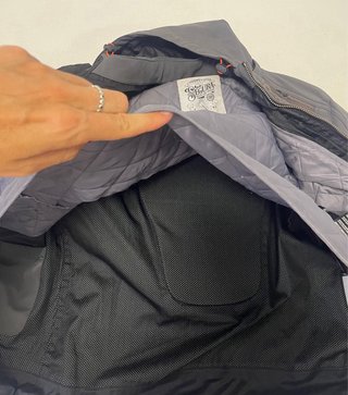 Chaqueta moto Segura francesa con protecciones