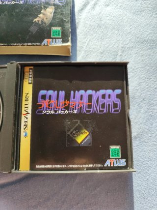 Sega Saturn Soul Hackers RPG Japonés