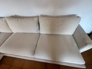 Sofá chaise longue beige de KENAY HOME