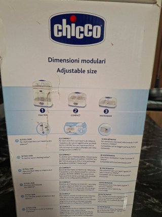 Esterilizador Chicco SterilNatural 3 en 1
