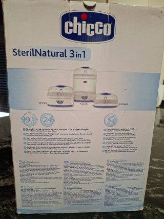 Esterilizador Chicco SterilNatural 3 en 1