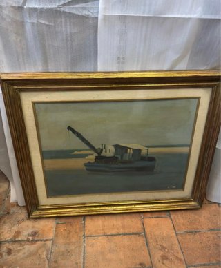 Quadro Olio su Tela Luciano Politi