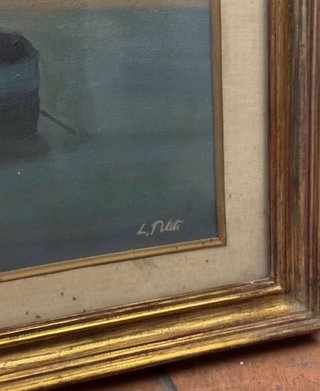 Quadro Olio su Tela Luciano Politi