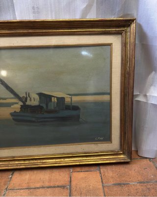 Quadro Olio su Tela Luciano Politi