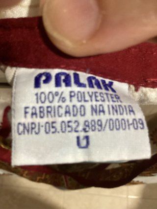 Túnica de playa talla única con estampado