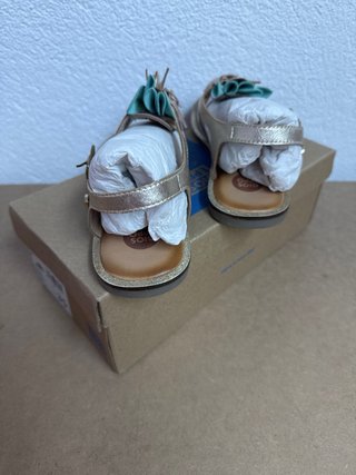 Sandali Gioseppo per Bambina Dorati con Fiori