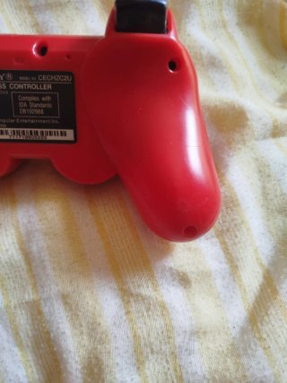 Mando bluetooth genérico PlayStation 3 color rojo