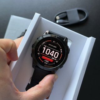 Garmin Epix Pro 47mm Negro + Correa Naranja