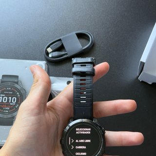 Garmin Epix Pro 47mm Negro + Correa Naranja