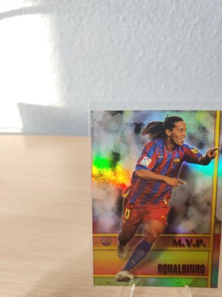 Cromo Ronaldinho MVP Mundicromo