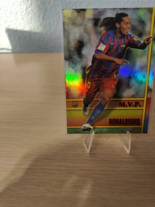 Cromo Ronaldinho MVP Mundicromo