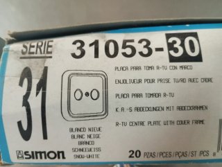 Lote Placas TV Simon 30 y 36