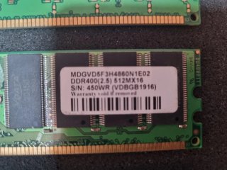 Lote 14 Memorias PC DDR1 Infineon Kingston Samsung