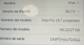 Apple iPad Pro 9.7 Plata
