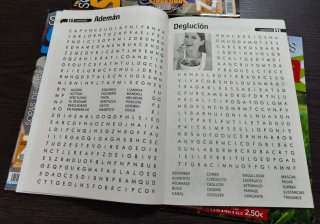 Lote 4 sopilandia letra grande sopas de letras