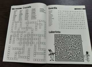 Lote 4 sopilandia letra grande sopas de letras