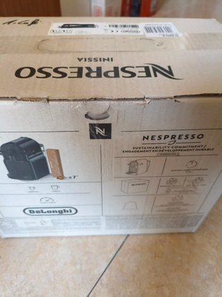 Cafetera DeLonghi Nespresso Inissia Negra