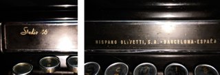 Hispano Olivetti Studio 46 Máquina Escribir