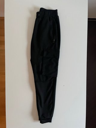 Pantaloni Tuta Cargo Neri Uomo M