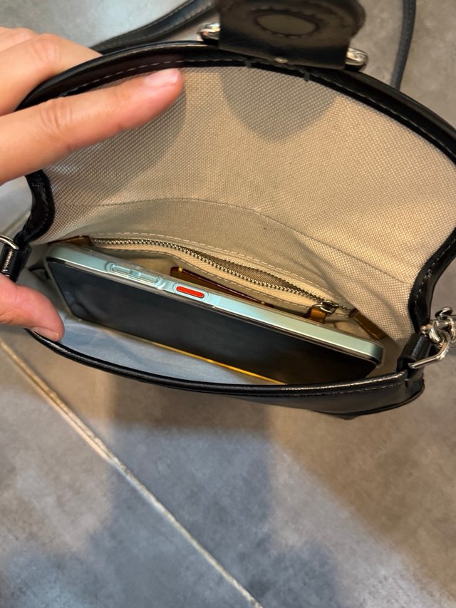 Borsa Coach Soho Nera in Pelle con Fibbia