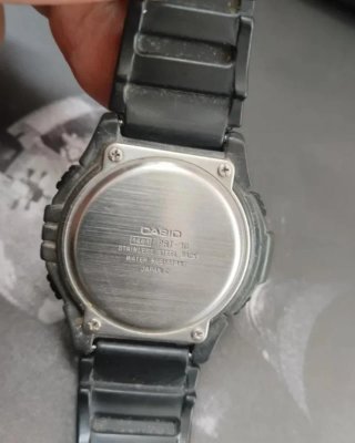 Reloj Casio Termómetro Sumergible 100M
