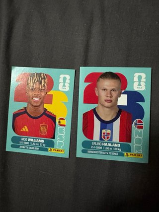 Cromos Álbum Mundial 2026 - Mbappe, Haaland