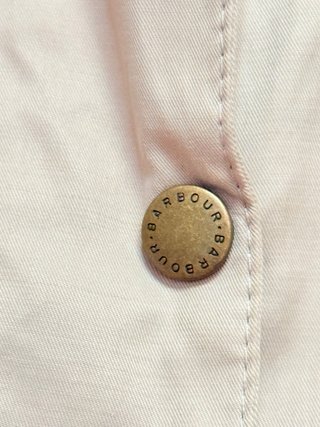 Chaqueta Barbour original beige tipo safari