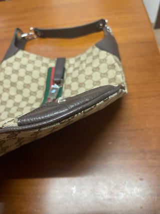 Borsa a spalla beige/marrone nuova