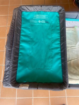 Cuna de viaje asalvobaby con colchón