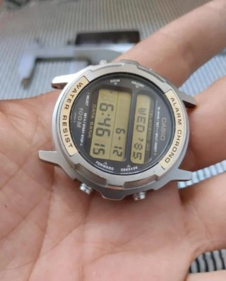 Reloj Casio Alarm Chrono Data Bank 100M