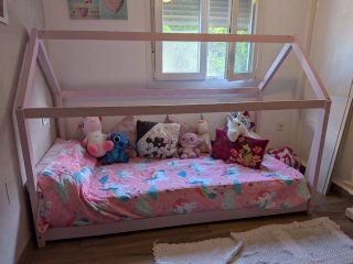 Cama Montessori Rosa