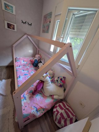Cama Montessori Rosa