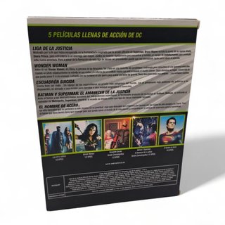 DC COLECCION 5 PELICULAS BLURAY