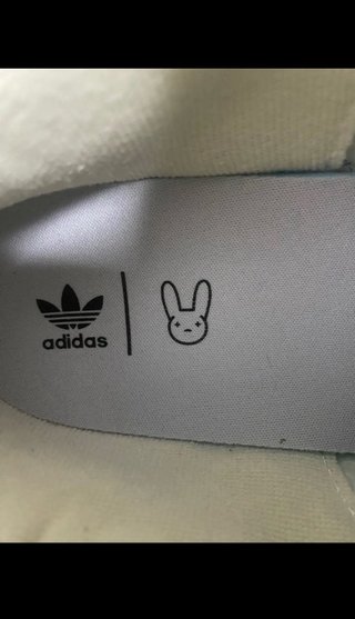 Adidas Bad Bunny Beige/Gris Talla X
