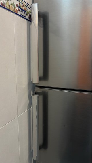 Nevera Samsung Combi Inox 185cm A++
