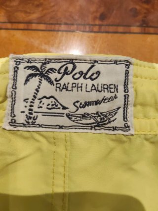 Bañador Polo Ralph Lauren Joven Amarillo