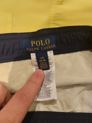 Bañador Polo Ralph Lauren Joven Amarillo