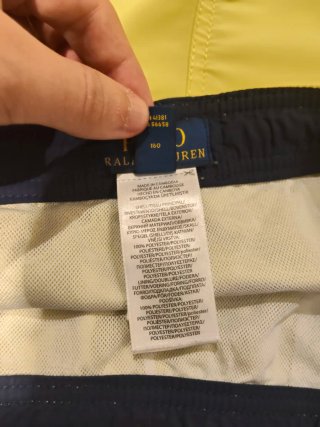 Bañador Polo Ralph Lauren Joven Amarillo