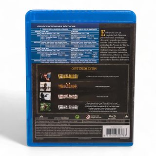 COLECCION 4 PELICULAS PIRATAS DEL CARIBE BLURAY