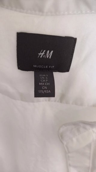Camisa blanca H&M (talla S)