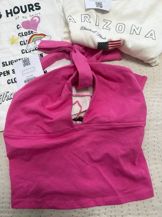 Lote 3 Tops Verano Bershka S