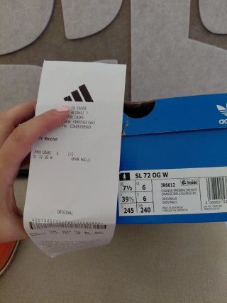 Zapatillas Adidas SL 72 Talla 39 1/3