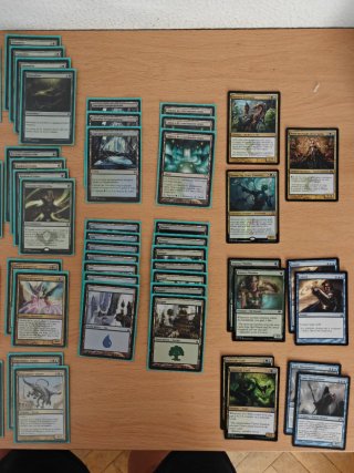 Mazo Magic MTG Simic Contadores +1/+1 (91 Cartas)