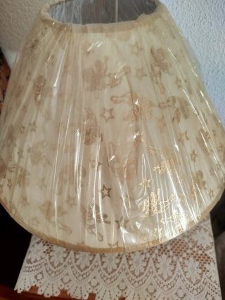 Lámpara de forja decorativa