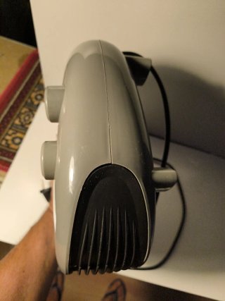 Calefactor eléctrico gris