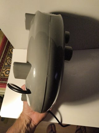 Calefactor eléctrico gris