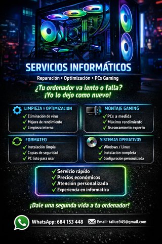 Servicios Informáticos: PC Gaming